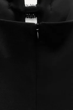 Clearance VESTIDO CORTO LAZOS BRILLOS Mujer Vestidos