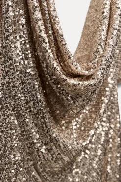 Clearance VESTIDO CORTO LENTEJUELAS Mujer Vestidos