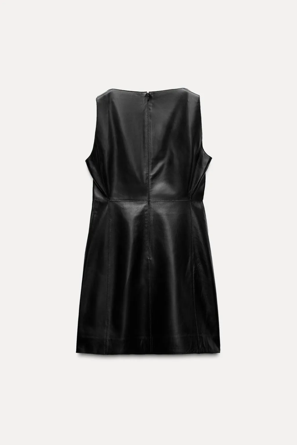 Clearance VESTIDO CORTO PIEL 100% ZW COLLECTION Mujer Vestidos