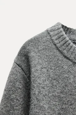 Clearance VESTIDO CORTO PUNTO SOFT Mujer Vestidos|Cárdigan / Jerséis