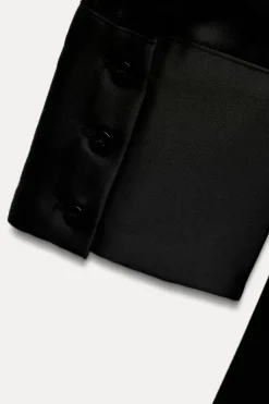 Discount VESTIDO CORTO SATINADO Mujer Vestidos