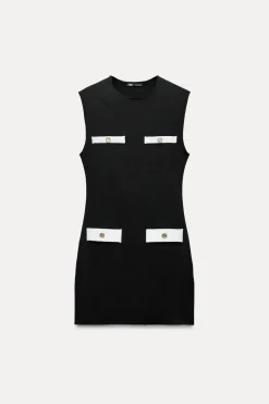 Fashion VESTIDO CORTO STRETCH Mujer Vestidos