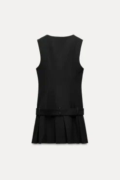 New VESTIDO CORTO TABLAS Mujer Vestidos