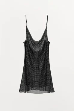 Discount VESTIDO CORTO TUL BRILLOS Mujer Vestidos