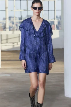 Fashion VESTIDO CORTO VOLANTES ZW COLLECTION Mujer Vestidos