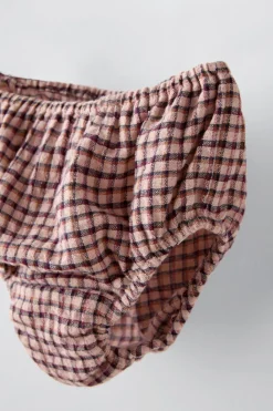 Niños ZARA 6 - 18 Meses·Vestidos / Monos<VESTIDO CUADROS