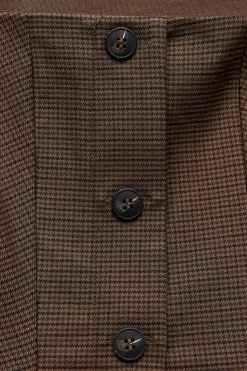 Best VESTIDO CUADROS LAZOS Mujer Vestidos