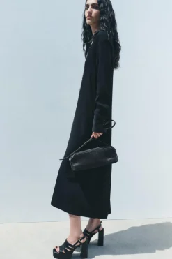 Best VESTIDO CUELLO POLO ZW COLLECTION Mujer Vestidos