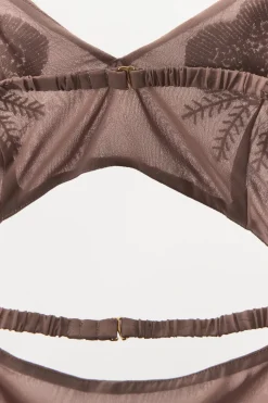 Outlet VESTIDO CUT OUT ABALORIOS Mujer Vestidos