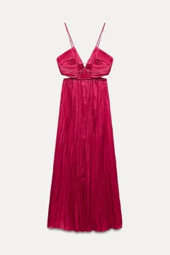 Discount VESTIDO CUT OUT EFECTO ARRUGADO Mujer Vestidos