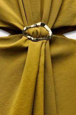 Clearance VESTIDO CUT OUT HEBILLA Mujer Vestidos