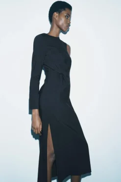 New VESTIDO CUT OUT ZW COLLECTION Mujer Vestidos