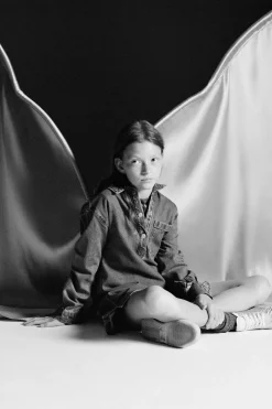 Niños ZARA 6 - 14 Años·Vestidos / Monos<VESTIDO DENIM