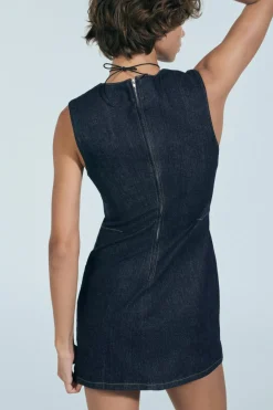 Outlet VESTIDO DENIM TRF Mujer Vestidos