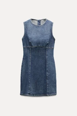 Sale VESTIDO DENIM TRF Mujer Vestidos
