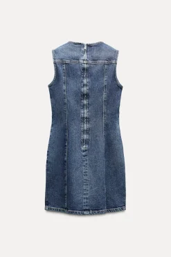 Sale VESTIDO DENIM TRF Mujer Vestidos