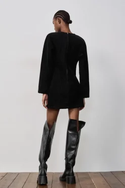 Online VESTIDO DENIM TRF FLOCK Mujer Vestidos