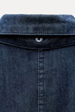 Sale VESTIDO DENIM TRF LAZO Mujer Vestidos