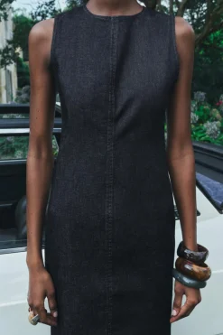 Fashion VESTIDO DENIM ZW COLLECTION Mujer Vestidos