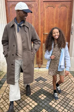 Niños ZARA 6 - 14 Años·Vestidos / Monos<VESTIDO EFECTO ANTE