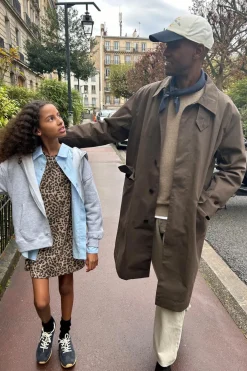 Niños ZARA 6 - 14 Años·Vestidos / Monos<VESTIDO EFECTO ANTE