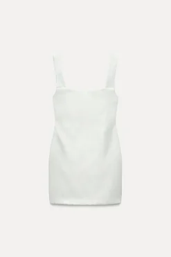 Discount VESTIDO ELÁSTICO CINTURÓN Mujer Vestidos