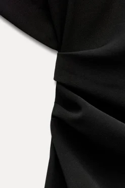 Online VESTIDO ENTALLADO DRAPEADO Mujer Vestidos