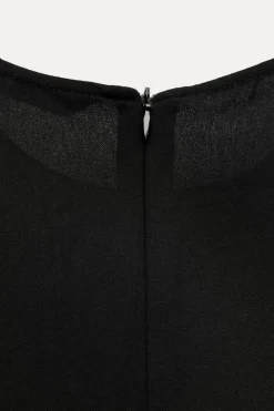 Online VESTIDO ENTALLADO DRAPEADO Mujer Vestidos