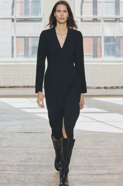 Best VESTIDO ESCOTE PICO ZW COLLECTION Mujer Vestidos