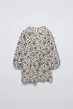Niños ZARA 1½ - 6 Años·Vestidos / Petos|6 - 18 Meses·Vestidos / Monos<VESTIDO ESPIGA ESTAMPADO