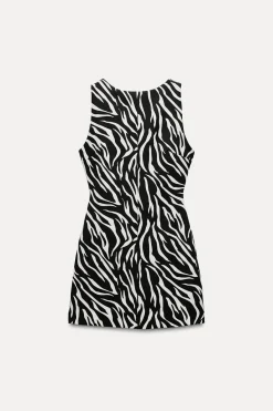 Best VESTIDO ESTAMPADO ANIMAL Mujer Vestidos