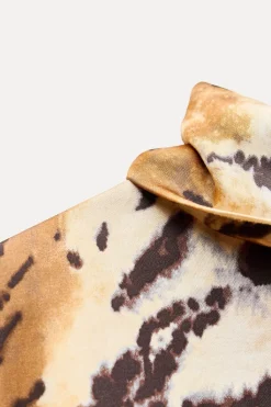 Best VESTIDO ESTAMPADO ANIMAL ZW COLLECTION Mujer Vestidos