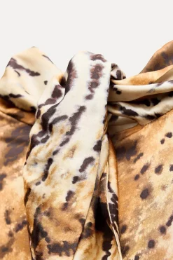 Best VESTIDO ESTAMPADO ANIMAL ZW COLLECTION Mujer Vestidos