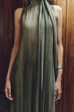 New VESTIDO ESTAMPADO ESTRUCTURA ZW COLLECTION Mujer Vestidos