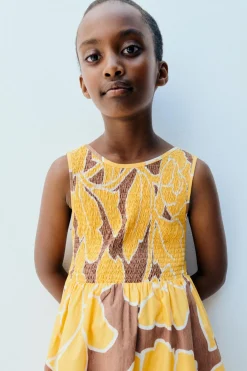 Niños ZARA 6 - 14 Años·Vestidos / Monos<VESTIDO ESTAMPADO GOMAS