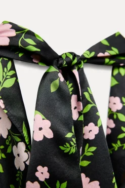 Sale VESTIDO ESTAMPADO SEDA 100% LIMITED EDITION Mujer Vestidos