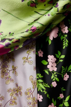 Sale VESTIDO ESTAMPADO SEDA 100% LIMITED EDITION Mujer Vestidos