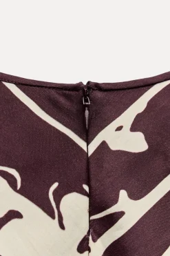 Outlet VESTIDO ESTAMPADO ZW COLLECTION Mujer Vestidos