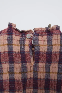 Niños ZARA 1½ - 6 Años·Vestidos / Petos|6 - 18 Meses·Vestidos / Monos<VESTIDO ESTRUCTURA CUADROS