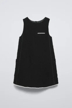 Niños ZARA 6 - 14 Años·Vestidos / Monos<VESTIDO ESTRUCTURA PESPUNTES