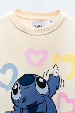 Niños ZARA 6 - 14 Años·Vestidos / Monos<VESTIDO FELPA LILO & STITCH © DISNEY