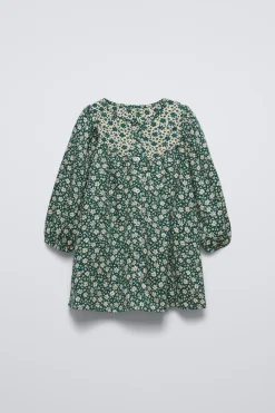 Niños ZARA 1½ - 6 Años·Vestidos / Petos<VESTIDO FLORES