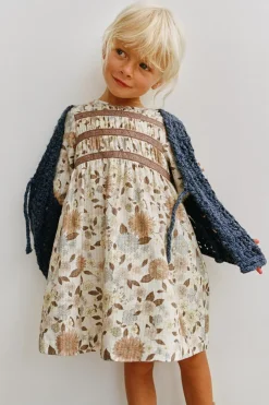 Niños ZARA 1½ - 6 Años·Vestidos / Petos|6 - 18 Meses·Vestidos / Monos<VESTIDO FLORES ENTREDOS