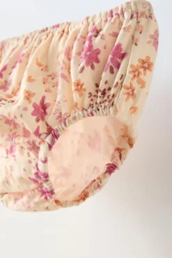 Niños ZARA 6 - 18 Meses·Vestidos / Monos|6 - 18 Meses·Braguitas / Bermudas<VESTIDO FLORES GOMAS