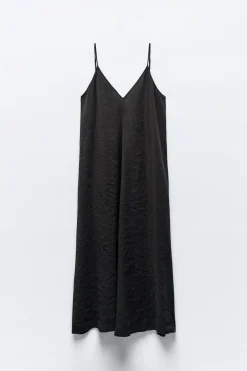 Fashion VESTIDO FLUIDO VOLUMEN Mujer Vestidos