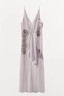 Fashion VESTIDO GEORGETTE ALORIOS BORDADOS Mujer Vestidos