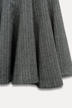 Outlet VESTIDO GODETS ESPIGA ZW COLLECTION Mujer Vestidos