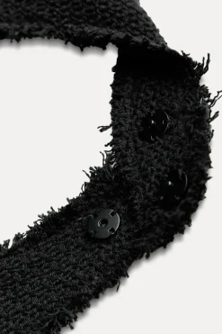 Clearance VESTIDO HALTER COMBINADO ZW COLLECTION Mujer Vestidos