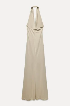 New VESTIDO HALTER CONCHA Mujer Vestidos