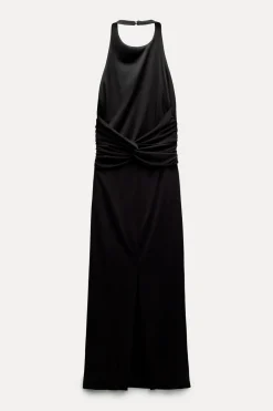 Best VESTIDO HALTER ESPALDA DESCUBIERTA Mujer Vestidos